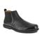 Florsheim Work Loedin Men's Steel Toe Dress Slip-on Boot - Black - Profile View