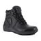 Grabbers Friction Men's Slip-Resistant Soft Toe Boot - Black - Profile View
