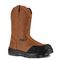 Iron Age Immortalizer IA0190 Men's Pull-on Comp Toe Waterproof Work Boot - Brown - Profile View