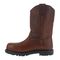 Iron Age Hauler IA0194 Composite Toe 11in Pull On Safety Boot - Brown - Side View