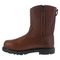 Iron Age Hauler IA0195 Metatarsal Guard 10in Pull On Safety Boot - Brown - Side View