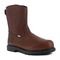 Iron Age Hauler IA0195 Metatarsal Guard 10in Pull On Safety Boot - Brown - Profile View