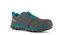 Reebok Work Women's Sublite Cushion Comp Toe Athletic Work Shoe ESD - Grey and Turquoise - Profile View