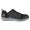Reebok Work Women's Astroride Steel Toe EH Athletic Shoe - Black and Dark Grey - Side View