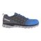 Reebok Work Men's Sublite Cushion Alloy Toe Comfort Athletic Work Shoe ESD - Blue and Grey - Side View