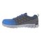 Reebok Work Men's Sublite Cushion Alloy Toe Comfort Athletic Work Shoe ESD - Blue and Grey - Side View