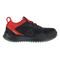 Reebok Work Men's Sublie All Terrain Work Steel Toe Athletic Shoe ESD - Black and Red - Side View