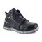 Reebok Work Women's Sublite Cushion Alloy Toe Comfort Athletic Work Boot Waterproof - Black and Grey - Profile View
