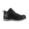 Reebok Work Men's Sublite Cushion Comp Toe Work Mid Boot EH - Black and Grey - Side View