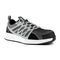 Reebok Work Men's Fusion Flexweave Comp Toe Athletic Work Shoe - Grey and White - Profile View