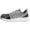 Reebok Work Men's Fusion Flexweave Comp Toe Athletic Work Shoe - Grey and White - Side View