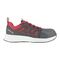 Reebok Work Women's Fusion Flexweave Work SD Comp Toe Shoe - Grey and Red - Side View
