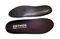 ORTHOS Footwear Replacement Orthotic Insoles Full Length - top bottom Black - Fabric
