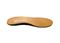 ORTHOS Footwear Replacement Orthotic Insoles Full Length - leather side Tan - Leather