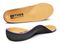 ORTHOS Footwear Orthotic Insoles - Full Length - Made in USA - Insoles Tan - Leather