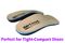 ORTHOS Footwear Replacement Orthotic Insoles 3/4 Length - Tan - Leather