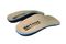 ORTHOS Footwear Replacement Orthotic Insoles 3/4 Length - insoles Tan - Leather