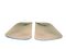 ORTHOS Footwear Replacement Orthotic Insoles 3/4 Length - 3 4 Insoles Tan - Leather front
