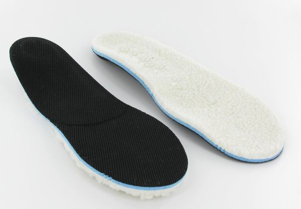 ORTHOS Shearling Orthotic Insoles - Inserts w/ Arch Support for Slippers, Sheepskin Lined Boots - boots slippers