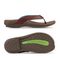 Gravity Defyer Ron Men's Supportive Sandals - Brown - Side View
