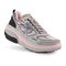 Gravity Defyer Ion Women's Athletic Shoes - Gray / Pink - Profile View