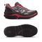 Gravity Defyer Ion Men's Athletic Shoes - Gray / Red - Side View
