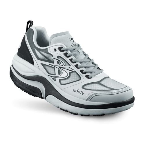 Gravity Defyer Ion Men's Athletic Shoes - Gray   - Profile View