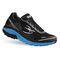 Gravity Defyer Men's G-Defy Mighty Walk Athletic Shoes - Black / Blue - Profile View