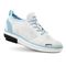 Gravity Defyer Women's Jenni Athletic Shoes - White / Blue - Profile View