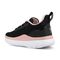 Gravity Defyer Women's XLR8 Running Shoes - Black/Pink - Profile View