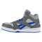 Reebok Work Men's BB4500 High Top - Static Dissipative - Composite Toe Sneaker - Grey and Cobalt Blue - Side View