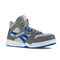 Reebok Work Men's BB4500 High Top - Static Dissipative - Composite Toe Sneaker - Grey and Cobalt Blue - Profile View