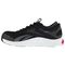 Reebok Work Men's HIIT TR Composite Toe SD Athletic Work Shoe - RB4080 - Black and Red - Side View