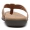 Vionic Alta Women's Toe Post Orthotic Sandals - Espresso - 5 back view