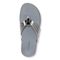 Vionic Alta Women's Toe Post Orthotic Sandals - Pewter Metallic - Top