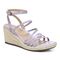 Vionic Ayda Women's Ankle Strap Wedge Sandal - Pastel Lilac - 1 profile view