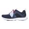Vionic Berlin Women's Supportive Active Sneaker with Bungee Laces - Navy - 2 left view