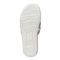 Vionic Dava Women's Orthotic Slide Sandal - Light Grey - 7 bottom view