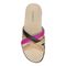 Vionic Dava Women's Orthotic Slide Sandal - Black - 3 top view