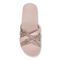 Vionic Dava Women's Orthotic Slide Sandal - Rose - 3 top view