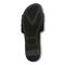 Vionic Demi Women's Heeled Slide Sandal - Black Curly Shear - Bottom