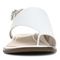 Vionic Ella Women's Backstrap Women's Sandal - White - 6 front view