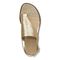 Vionic Ella Women's Backstrap Women's Sandal - Gold Metallic - Top