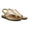 Vionic Ella Women's Backstrap Women's Sandal - Gold Metallic - Pair