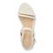 Vionic Emmy Woemn's Backstrap Wedge Sandal - Cream Embossed - Top