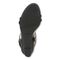 Vionic Emmy Woemn's Backstrap Wedge Sandal - Black Embossed - Bottom