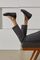 Vionic Jacey Women's Slip-on Wedge Shoe - Black-Knit - 00002-med