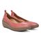 Vionic Jacey Women's Slip-on Wedge Shoe - Dusty Cedar Leather - Pair