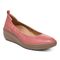Vionic Jacey Women's Slip-on Wedge Shoe - Dusty Cedar Leather - Angle main