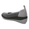 Vionic Jacey Women's Slip-on Wedge Shoe - Charcoal - Back angle